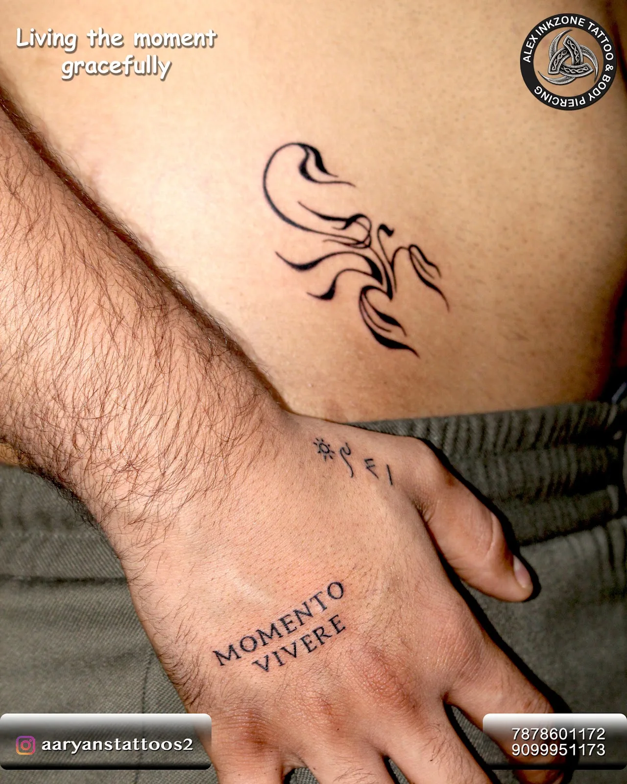 Aaryan's tattoos & Body Piercing