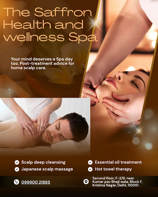 The Saffron Health and wellness Spa - Best Spa at krishna nagar