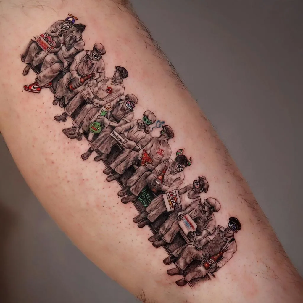 Tattoos by Strangers Oliver