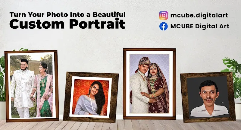 MCUBE Digital Art – Custom Portrait Paintings