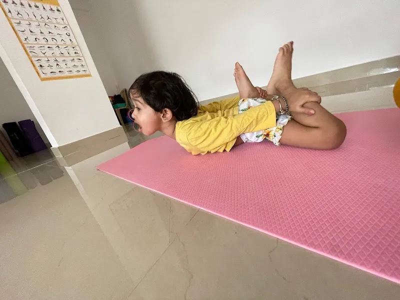 Peaceful yoga studio
