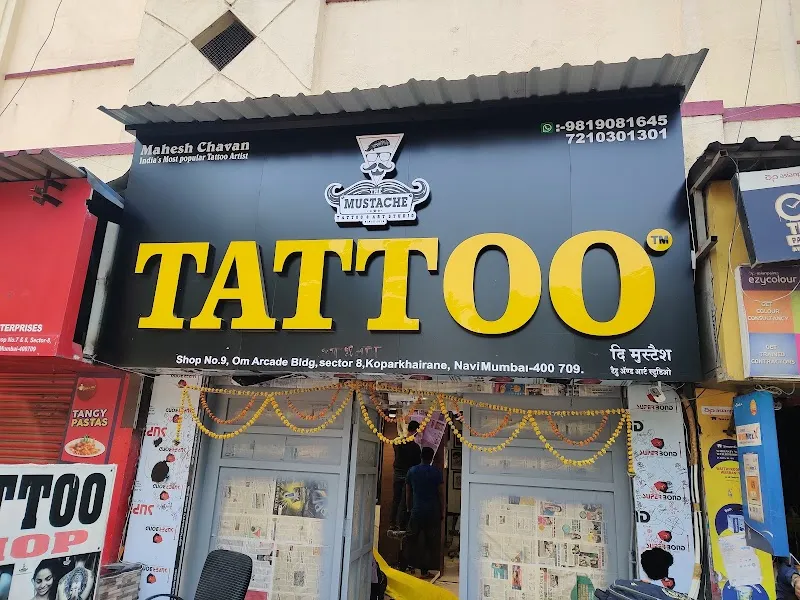 The Mustache Tattoo | Best Tattoo Studio