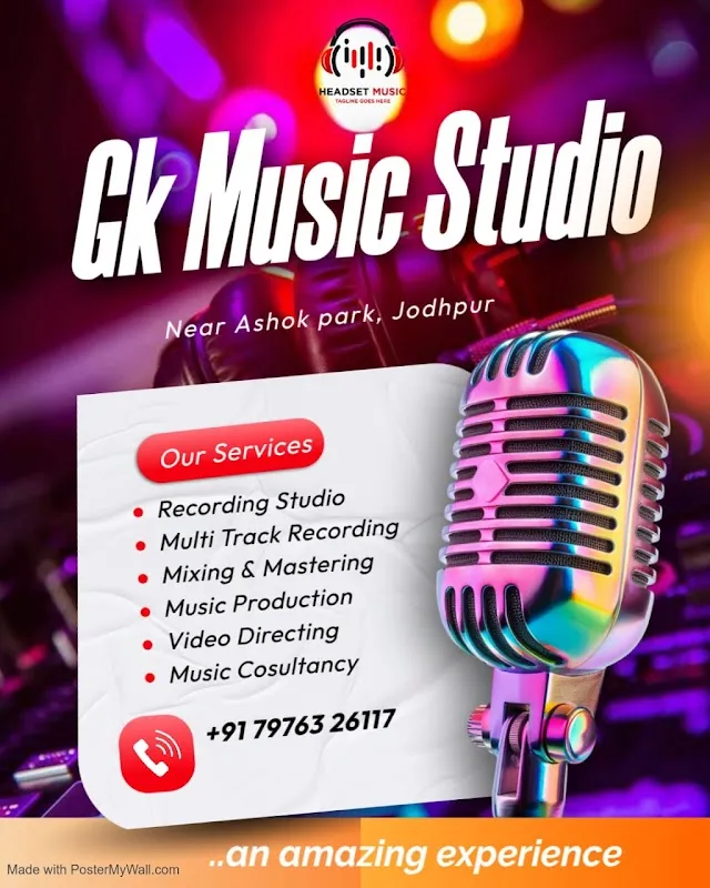 GK Music Studio - Recording & Video Production