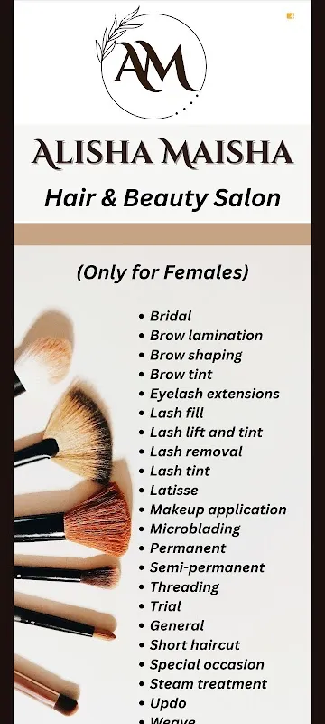 Alisha Maisha | Salon | Makeup | Beauty | Artist | Cosmetic | Bridal