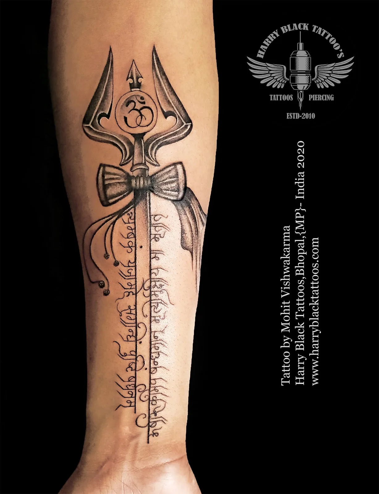 Harry Black Tattoo