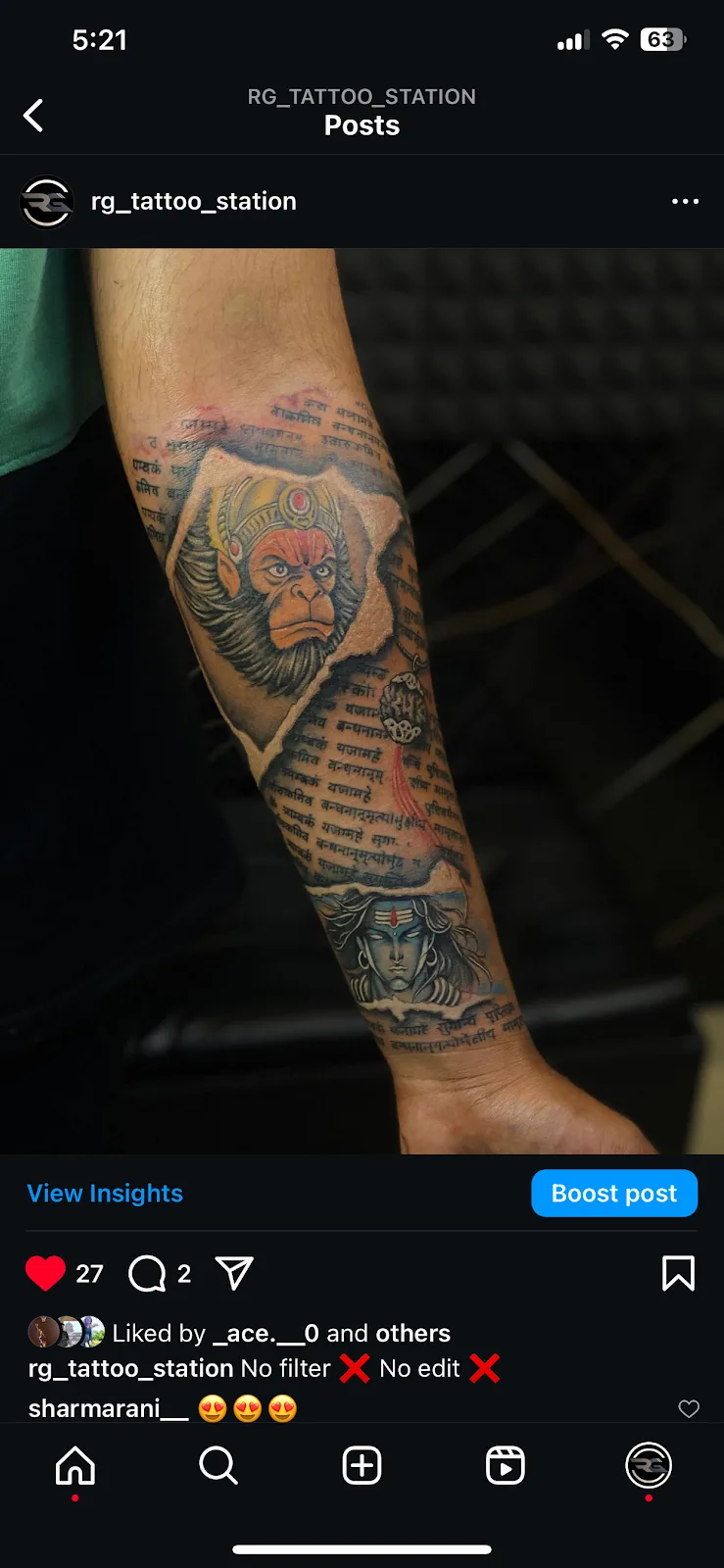 RG TATTOO STATION