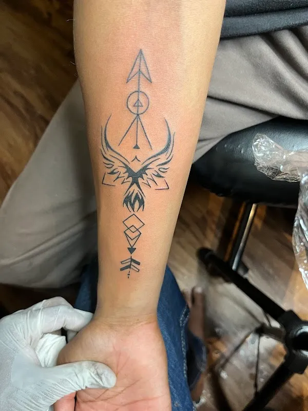 Ink machine tattoo