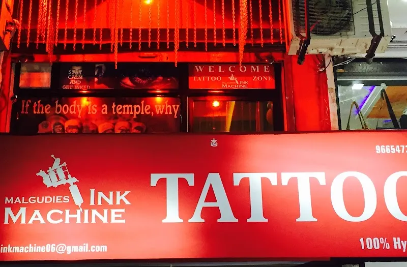 Ink machine tattoo