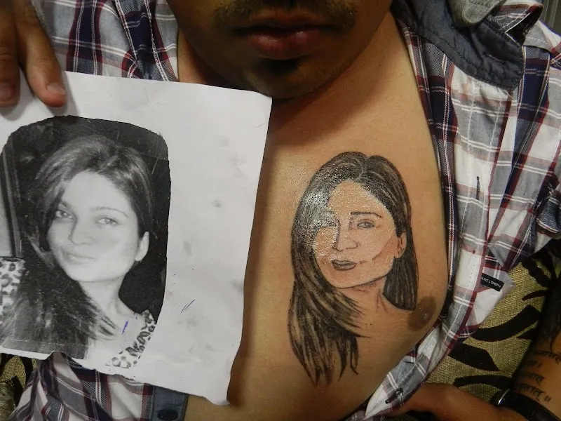 Ink machine tattoo
