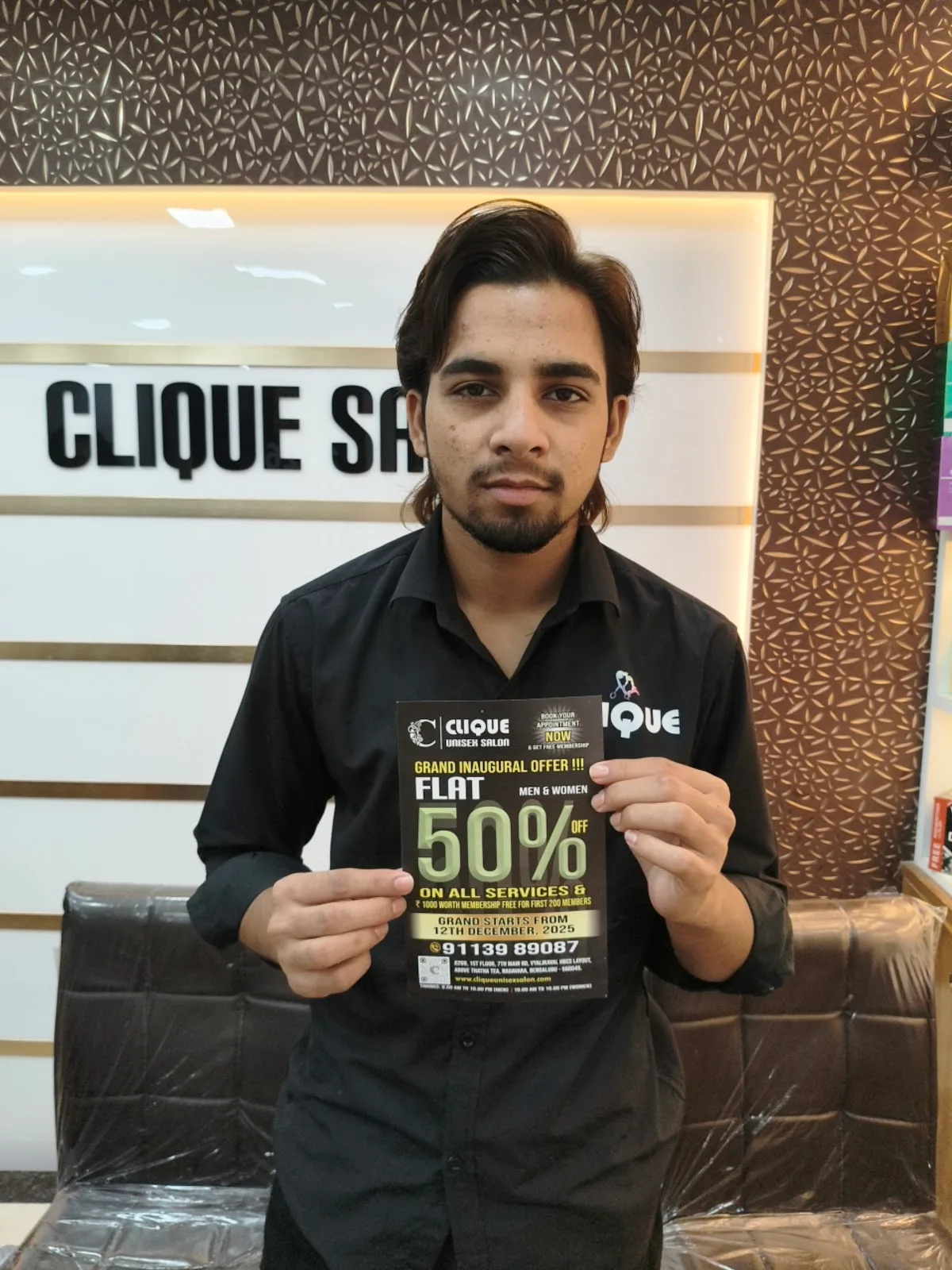 Clique Unisex Salon - Nagavara