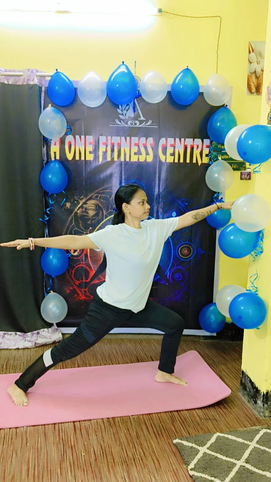 A one fitness center by Lakhmi saha