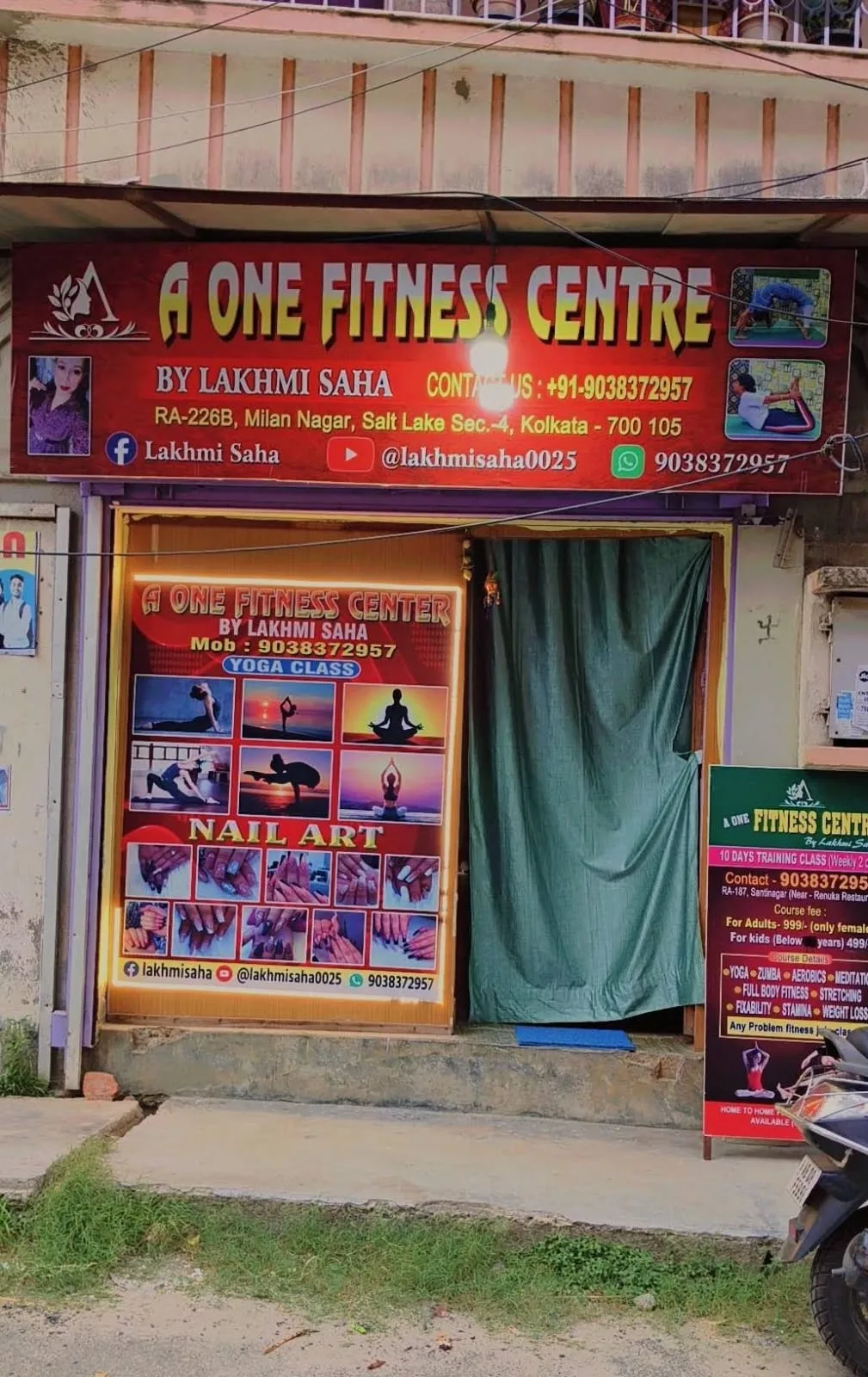 A one fitness center by Lakhmi saha