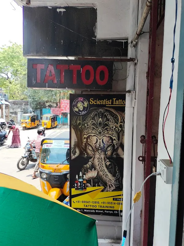 Scientist Tattoo