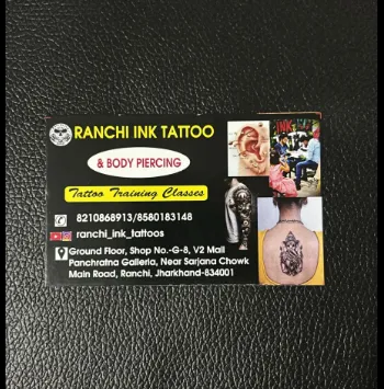 RANCHI INK TATTOO STUDIO - Best Ink Tattoo Shop In Ranchi | Tattoo Shop In Ranchi