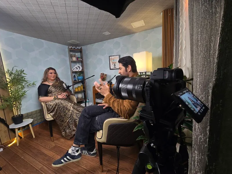 RV Rising Studio for Podcast & Interview/Reel Shoot