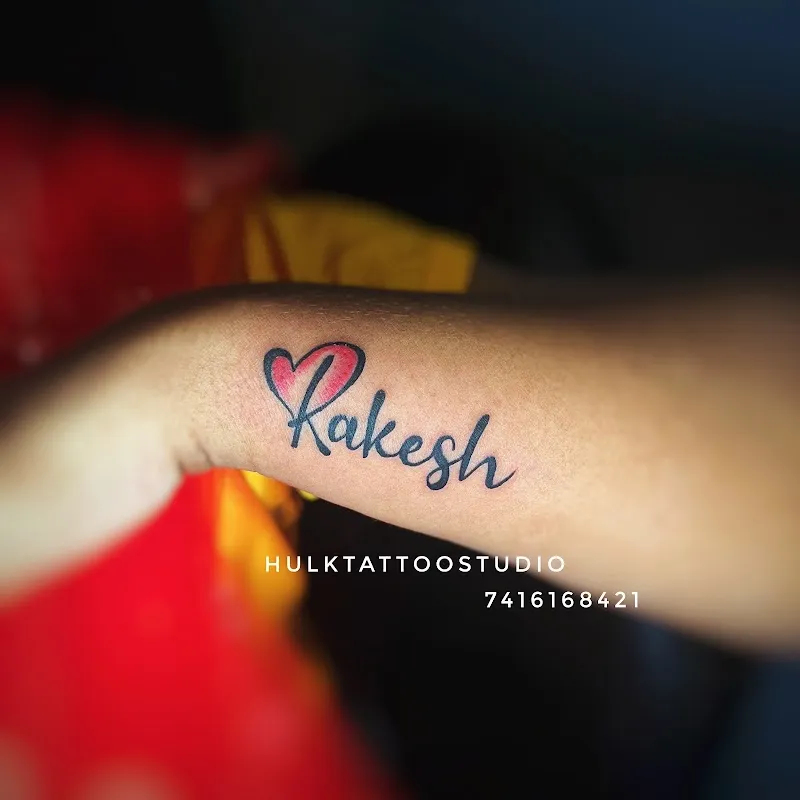 Hulk tattoo studio Anakapalle