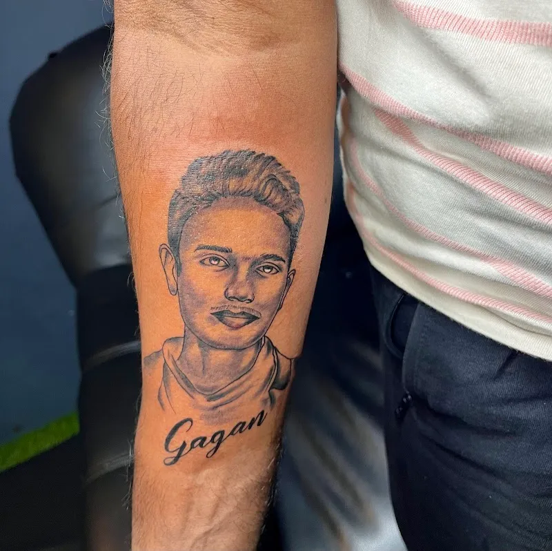 Hulk tattoo studio Anakapalle