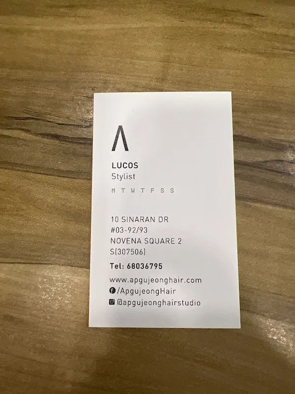 Apgujeong Hair Salon @ Square 2 (Novena)
