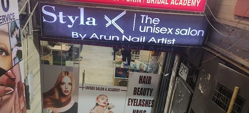 Styla X tha Unisex Salon by Arun nail artist - best salon in kalkaji