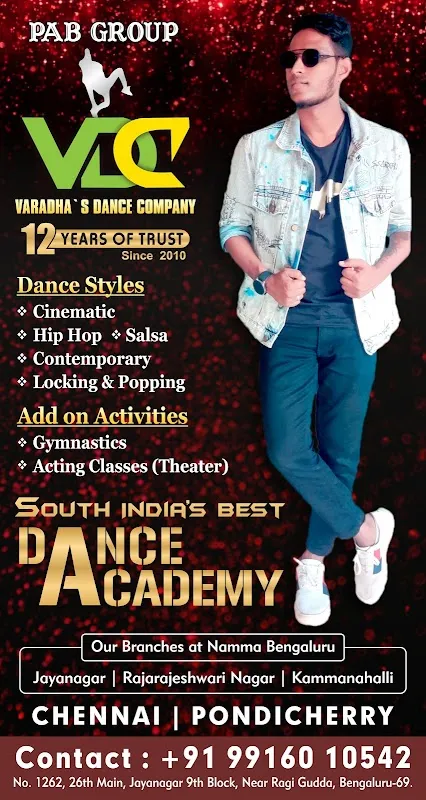 VDC Varadha's Dance Company jayanagar