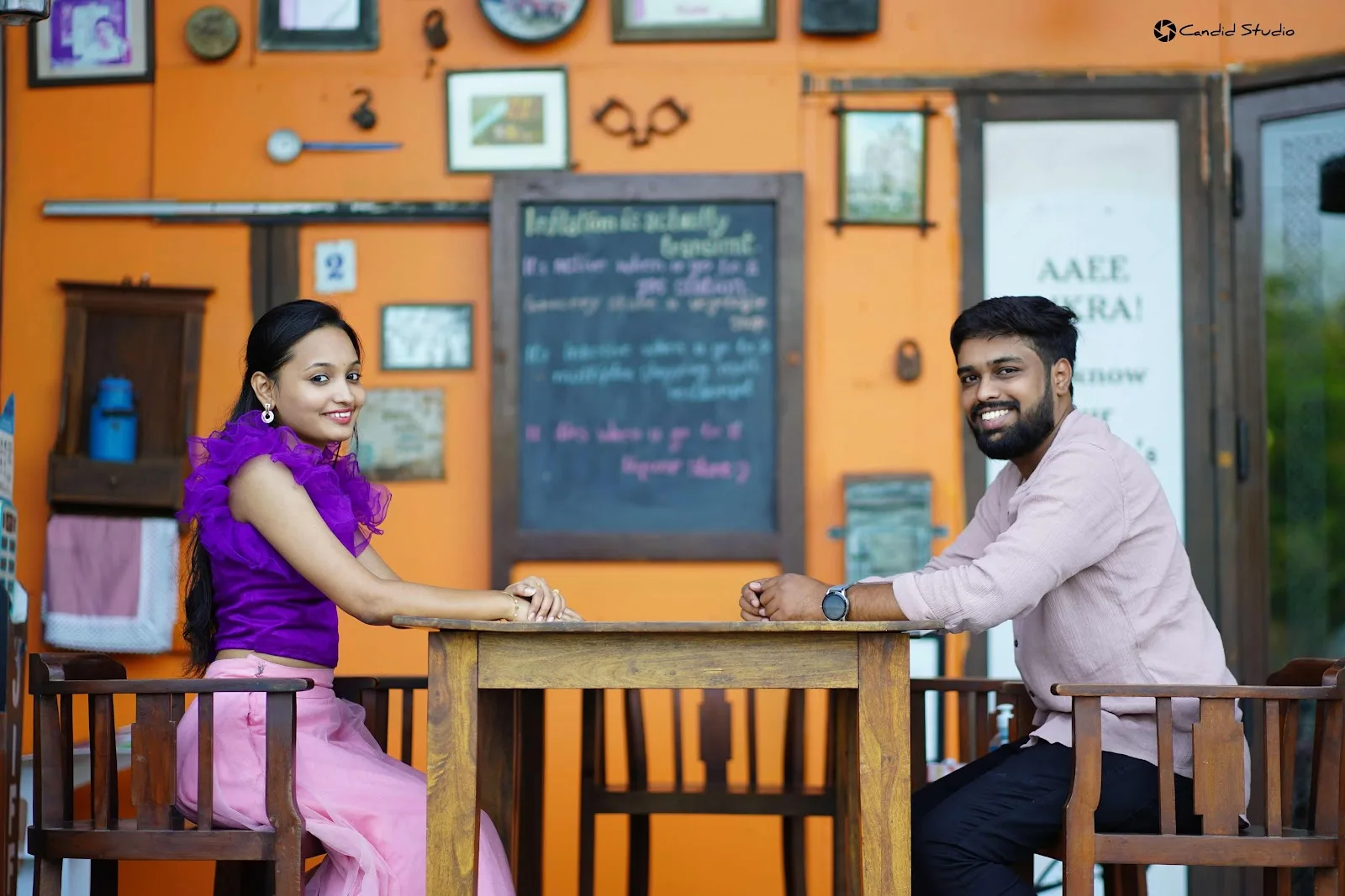 Candid studio