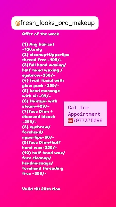 Fresh looks beauty salon & spa