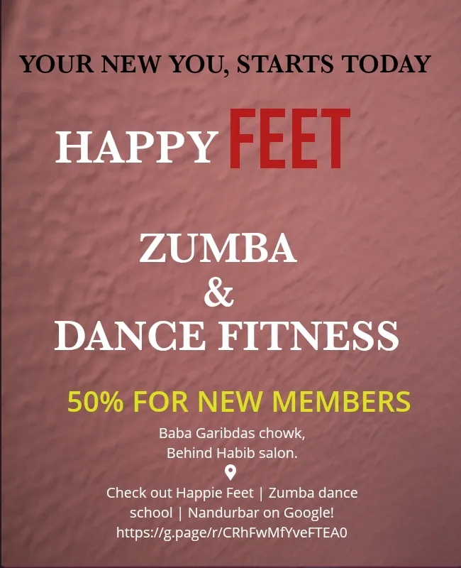 Happie Feet | Zumba dance school | Nandurbar
