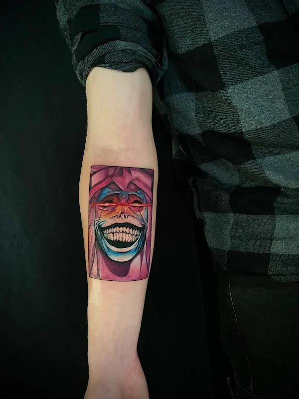 Red nd Black Tattoo Ink Tirana
