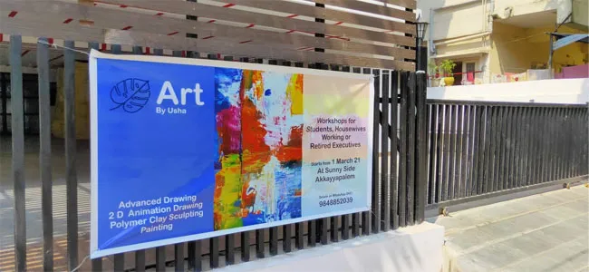 Art by Usha – Drawing & Painting Academy Classes in Vizag