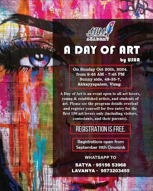 Art by Usha – Drawing & Painting Academy Classes in Vizag