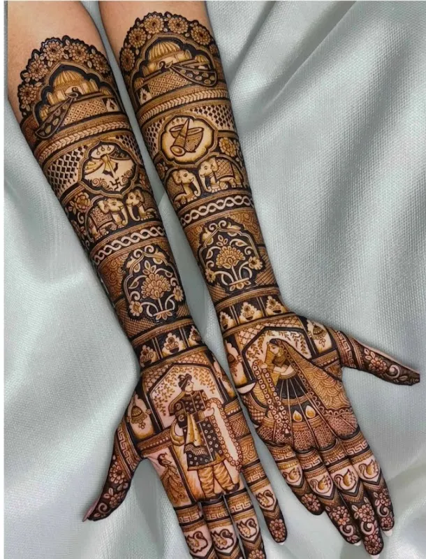 Bhubaneswar Mehandi artist