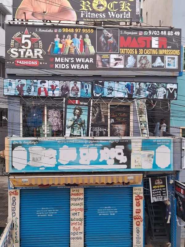Tattoo shop : Master Tattoos& 5star fashions