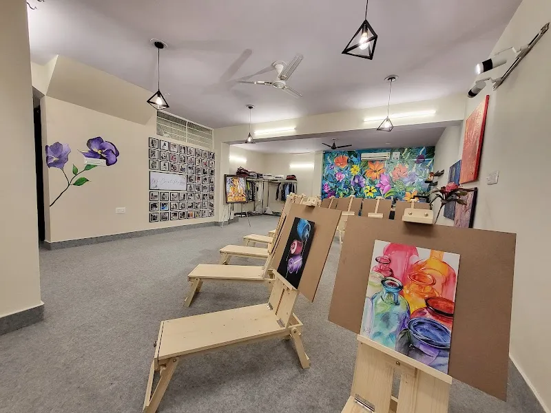 Brushes and Colors By Sanchi