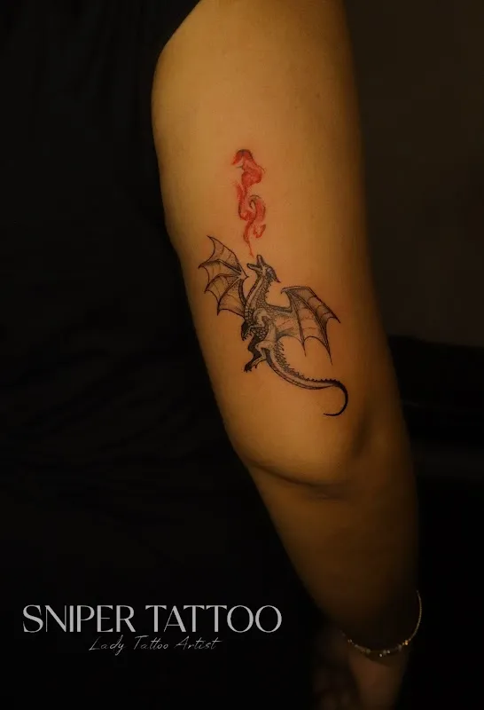 SNIPER TATTOO STUDIO Trivandrum lady tattoo artist