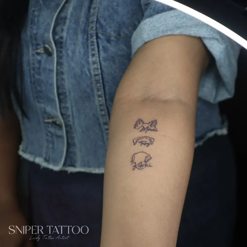 SNIPER TATTOO STUDIO Trivandrum lady tattoo artist