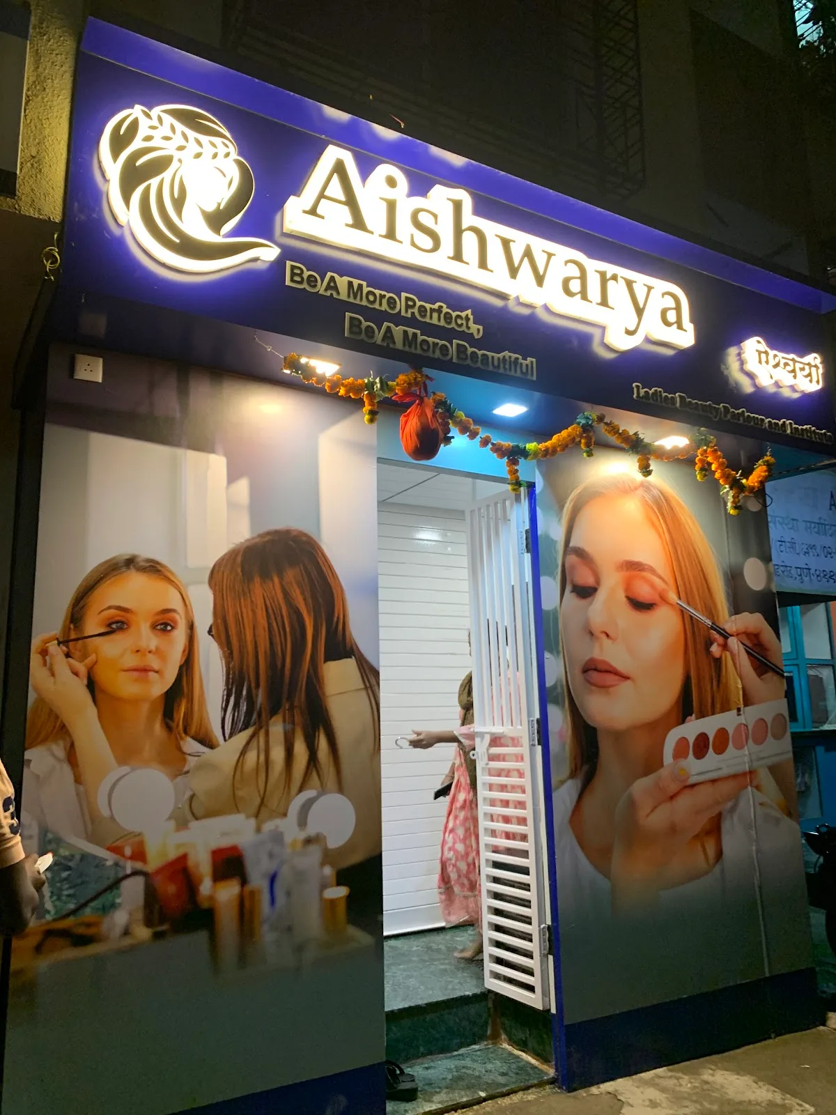 Aishwarya Ladies Beauty Parlour in Pune, Keratin Treatment, Meni Pedi, Hair Spa, Nail Art, Makeup, Beauty Parlour Course Pune