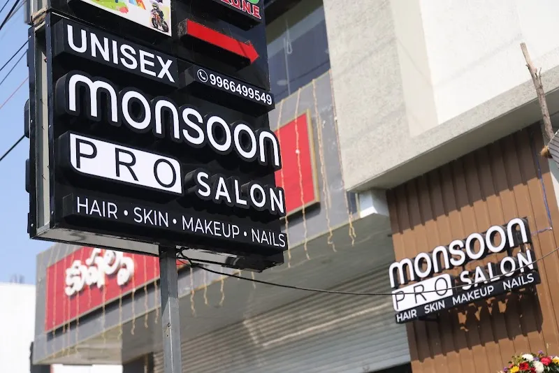 Monsoon Pro Salon - Hair | Skin | Make Up | Nails | Bridal Services | Best Unisex Salon in Vizianagaram