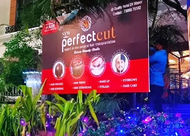 Perfect Cut Hair Studio Vijayawada | Hair Replacement | Hair Fixing | Wigs | Hair Extensions | Hair Bonding | Hair Patches