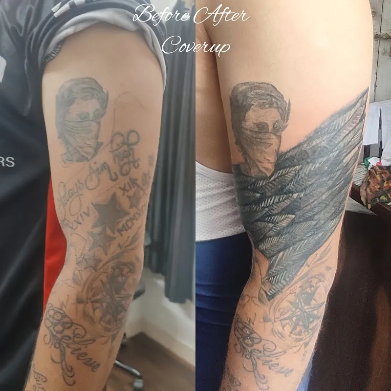 Travellers Ink - Best Tattoo Artists in South Mumbai, Piercing Studio & Laser Services, call to book your appointment now.