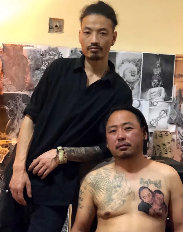 Tattoo in Bhutan -koxink tattoo