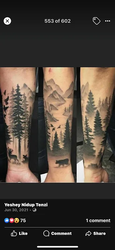 Tattoo in Bhutan -koxink tattoo