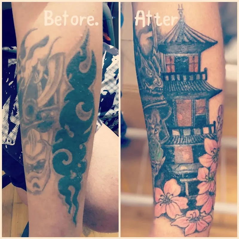 Tattoo in Bhutan -koxink tattoo