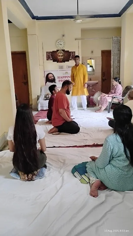 Yoga Pranayama breathing technique Center ART OF LIVING.