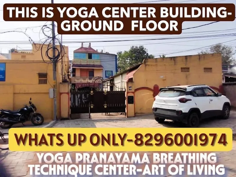 Yoga Pranayama breathing technique Center ART OF LIVING.