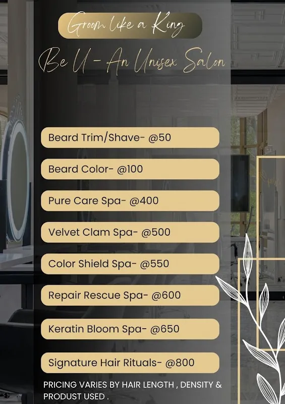 BE U - An Unisex Salon