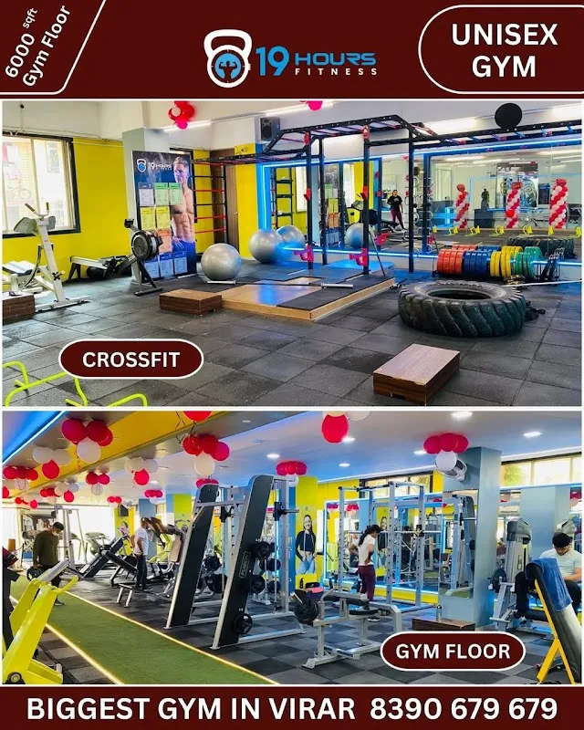 19 Hours Fitness - Biggest gym in virar west