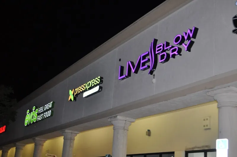 Live Blow Dry Hair Salon