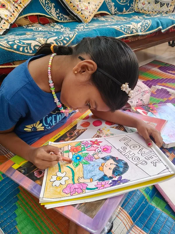 The world of art Drawing class