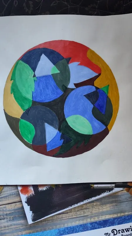 The world of art Drawing class