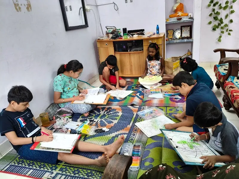 The world of art Drawing class